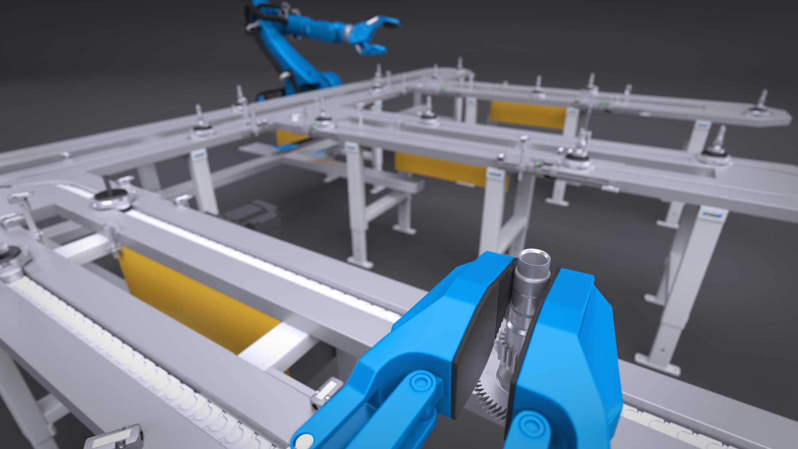 EWAB PS800 system med robot