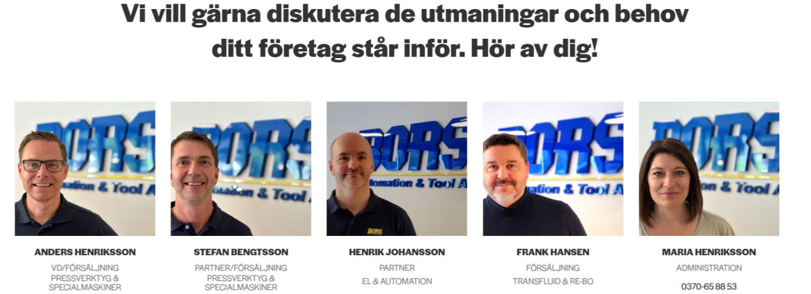 Bors Automation & Tool AB