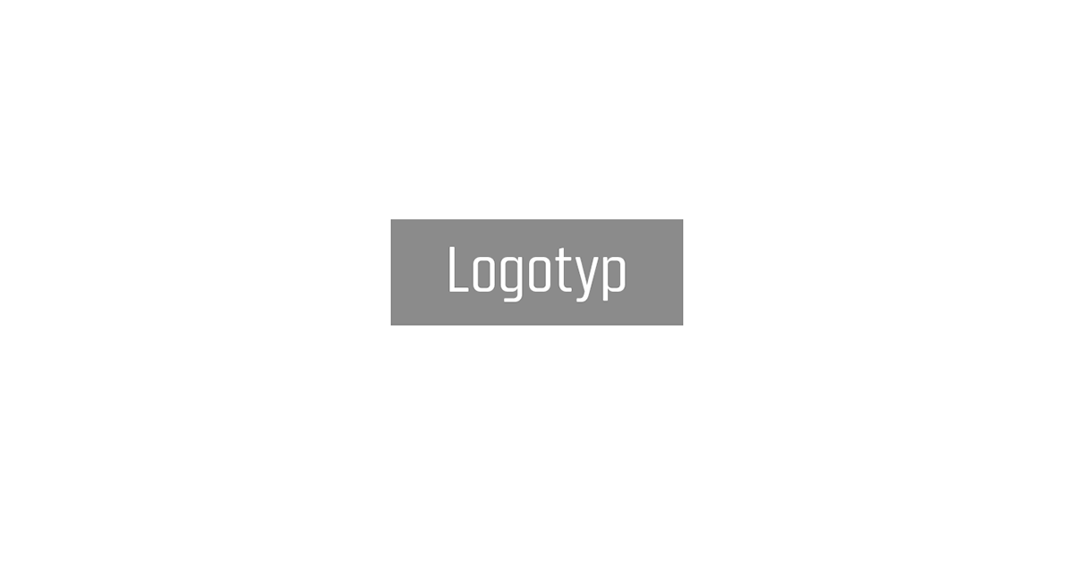En standard-logotyp för företag som inte har lagt in någon egen logotyp